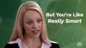 Breaking leadership stereotypes meme - Regina George